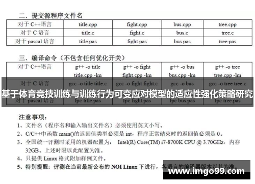 基于体育竞技训练与训练行为可变应对模型的适应性强化策略研究